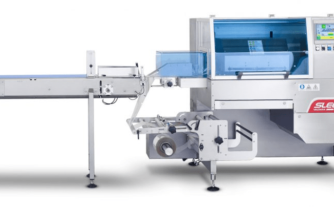 SleekWrapper inverted flow wrapping machine