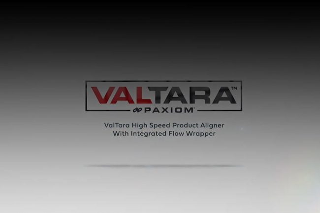 ValTara High Speed Product Aligner with Integrated Flow Wrapper