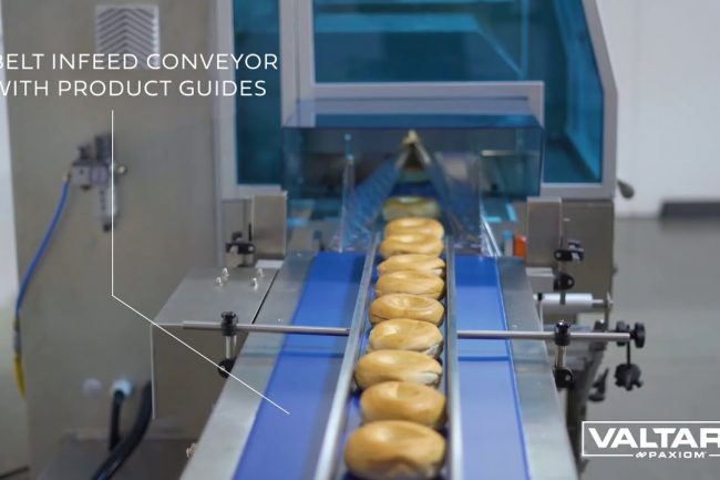 How to flow wrap bagels with SleekWrapper i65