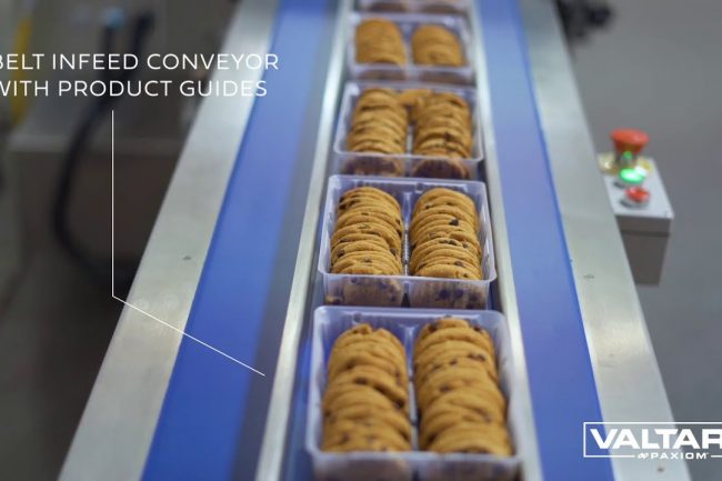 How to flow wrap cookie trays with SleekWrapper i65